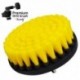 Premium Drill Brush For Professional Cleaning - Medium Soft, Yellow, 13 cm