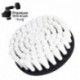 Premium Drill Brush For Professional Cleaning 3pcs. - Extra Soft, White, 13 cm