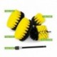 Профессиональная щетка Premium Drill Brush 5шт.- средний мягкий, желтый, 13цм.
