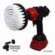 Профессиональная щетка Premium Drill Brush 3шт.- очень мягкий, белый, 13цм.