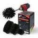 Профессиональная щетка Premium Drill Brush 5шт.- очень жесткий, черный, 13цм.