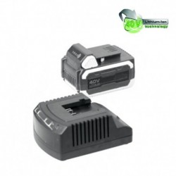 A charger for a 40 V "Ikra" battery