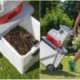 Ikra Electric Garden Shredder 3 kW, for Branches up to 44 mm, 60 L Box, ILH 3000 A
