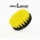 "DRILL BRUSH" Yellow Sinning Detailing Nylon Scrub Brush for screwdrivers, 10 cm