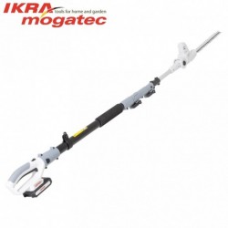 Cordless Telescopic Hedge Trimmer 20V 2Ah Ikra Mogatec ICPH 2040